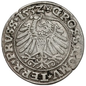 Zikmund I. Starý, Grosz Toruń 1532 - široké rameno