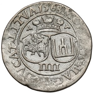 Sigismund II Augustus, Fourfold Vilnius 1568 - unstylized