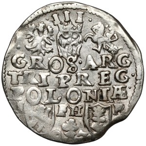 Sigismund III Vasa, Trojak Poznań 1597 - tubular orifice