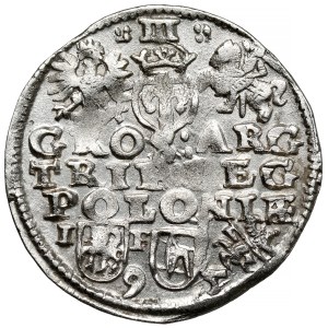 Zygmunt III Waza, Trojak Lublin 1595 - Topór