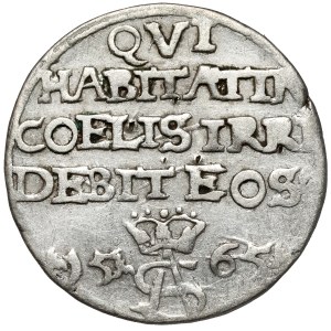 Sigismund II Augustus, Trojak Tykocin 1565 - mocking - LIT