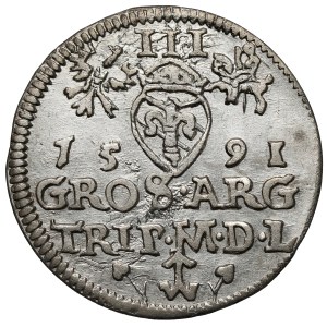 Sigismund III Vasa, Troika Vilnius 1591 - from WALCA