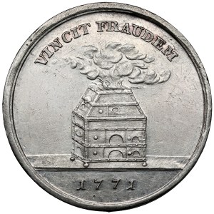 Poniatowski, Próba PÓŁTALAR 1771 - piec menniczy