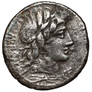 Republika, Mn. Fonteius C.f. (85 pred Kr.) Denár, Rím