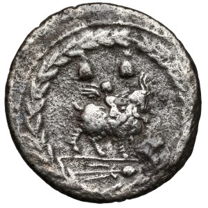 Republika, Mn. Fonteius C.f. (85 pred Kr.) Denár, Rím
