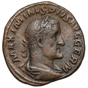 Maximinus Thrax (235-238 ap. J.-C.) Sesterc, Rome - revers intéressant