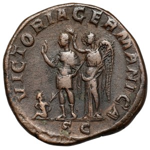 Maximinus Thrax (235-238 ap. J.-C.) Sesterc, Rome - revers intéressant
