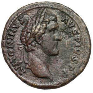 Antoninus Pius (138-161 n.e.) As, Rzym