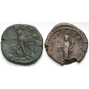 Philip I the Arab (244-249 AD) Sesterce, Rome - set (2pcs)