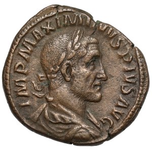 Maximinus Thrax (235-238 n. Chr.) Sesterz, Rom - schön