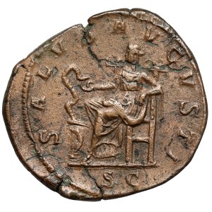 Maximinus Thrax (235-238 n. Chr.) Sesterz, Rom - schön