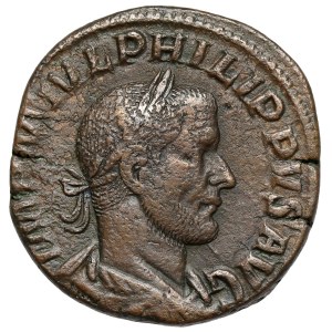 Philippe Ier l'Arabe (244-249 apr. J.-C.) Sesterc, Rome