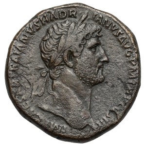 Hadrian (117-138 n.e.) Sesterc, Rzym