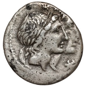 Republic, M. n. Fonteius (108-107 B.C.) Denarius, Rome