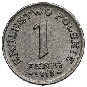 Kingdom of Poland, 1 fenig 1918