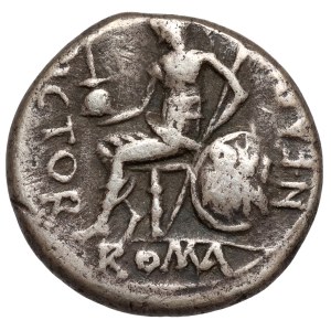Republic, Numerius Fabius Pictor (126 B.C.) Denarius, Rome