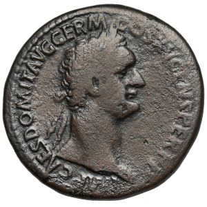 Domitian (81-96 AD) Sesterc, Rome - rare