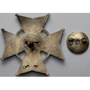 Badge, 3rd Sanitary Battalion - in SILVER