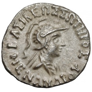 Bactria, Menander I Soter (155-130 B.C.) Drachma