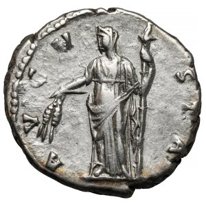 Faustina I the Elder (138-141 AD) Posthumous denarius, Rome