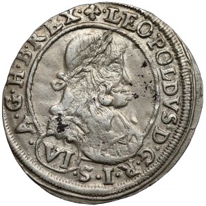 Austria, Leopold I, 6 krajcars 1674 IAN, Graz