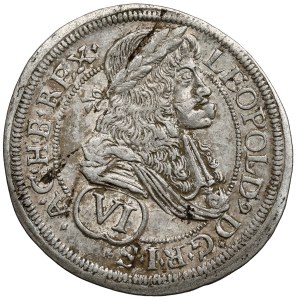 Austria, Leopold I, 6 krajcars 1689 MM, Vienna