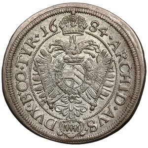 Austria, Leopold I, 15 krajcars 1684 MM, Vienna