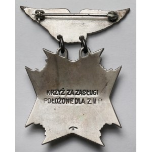 Związek Narodowy Polski, Srebrny Krzyż za Zasługi - w SREBRZE