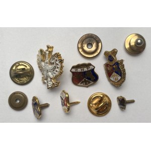 National Union of Poland, Badges and commemorative badges - set (6pcs)