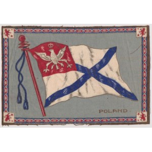 Polonia w USA, Makatka / druk na materiale - POLAND