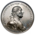 Poniatowski, Medal Karol Wyrwicz 1772 - PIĘKNY