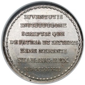 Poniatowski, Medal Karol Wyrwicz 1772 - PIĘKNY