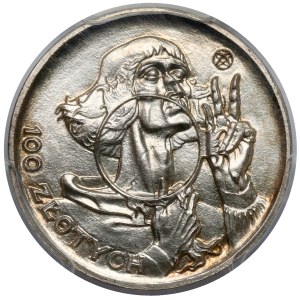 Próba SREBRO 100 złotych 1925 Kopernik - b. rzadkie