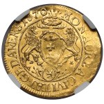 Michał Korybut Wiśniowiecki, Dukat Gdańsk 1670 DL - PIĘKNY
