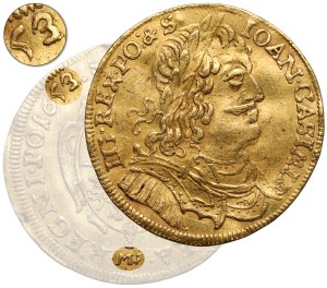 Jan II Kazimierz, Dwudukat Wschowa 1653 MW - RZADKOŚĆ
