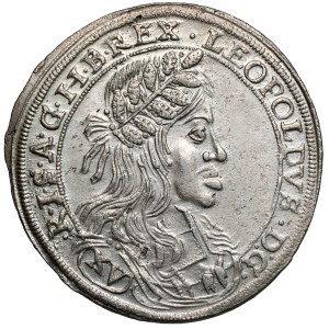 Austria, Leopold I, 15 krajcars 1661 CA, Vienna