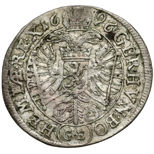 Austria, Leopold I, 3 krajcars 1696 GE, Prague