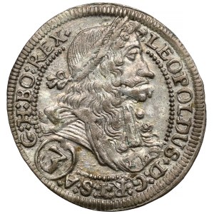 Austria, Leopold I, 3 krajcars 1704 IA, Graz
