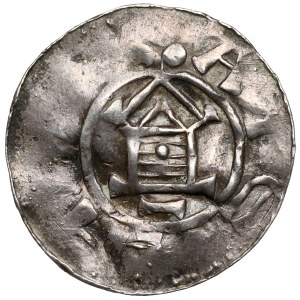 Goslar, Otto III (983-1002), OAP type denarius.