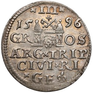 Sigismund III Vasa, Troika Riga 1596
