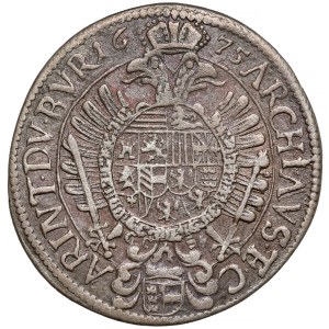 Austria, Leopold I, 15 krajcars 1675 GC-SS, St. Veit