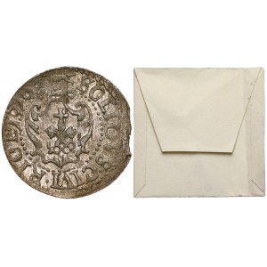 Sigismund III Vasa, Riga 1616 shellac - ex. KALKOWSKI