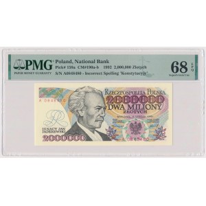 2 million 1992 - A - with error 'Constitutional_y'