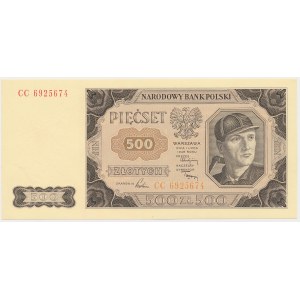 500 złotych 1948 - CC