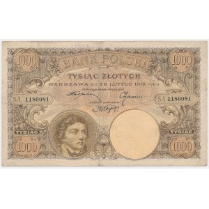 1,000 zloty 1919