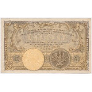 1,000 zloty 1919