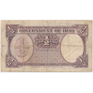 Iraq, 1/2 dinaro 1931 (1942)