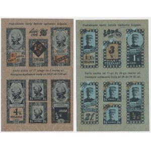 Łódź, Food cards 1919, period 96 and 98 (2pcs)