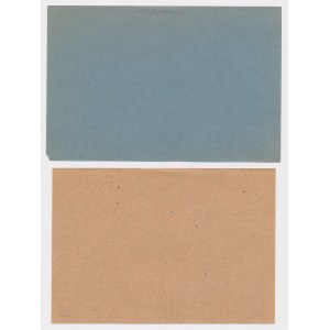 Łódź, Cartes alimentaires 1916, période 27 et 33 (2pcs)
