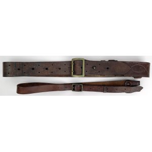 Polish Army, Officer's belt with a coalition pin